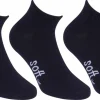 Nouveau Remise 🔔 CHAUSSETTES Homme SOFTWR PK X 3 COURT FINE H 🌟 11