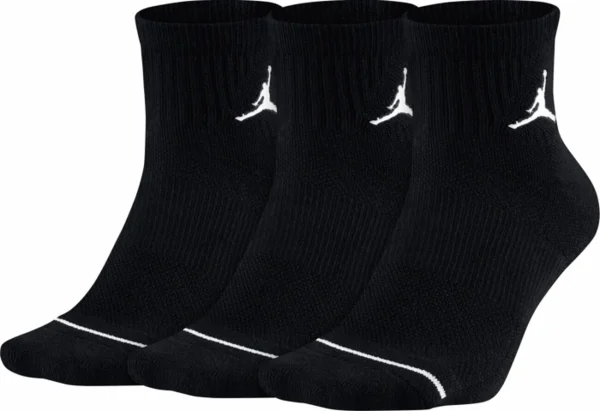 Budget 🤩 CHAUSSETTES NIKE JORD CHO7 JUMPMAN QTR 3PPK 🎉 vente à bas prix 1