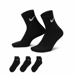 Authenticité garantie Sortie 🔔 CHAUSSETTES BASSES Multisport Adulte NIKE EVERYDAY LTWT ANKLE 3PR 😀 9