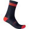 Grosses soldes 🤩 Castelli Alpha 18 Sock – Chaussettes vélo 🎁 soldes officiel 5