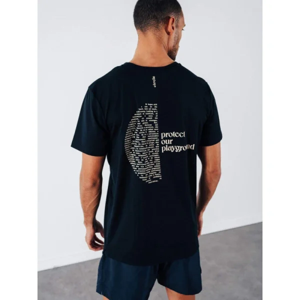 dernière tendance Remise ⌛ Circle Sportswear Iconic Manifesto – T-shirt homme 🔥 1