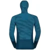 Meilleure vente 🤩 Ski Homme Odlo Odlo Performance Blackcomb Suw Top With Facemask BLEU ✨ authentiques 22