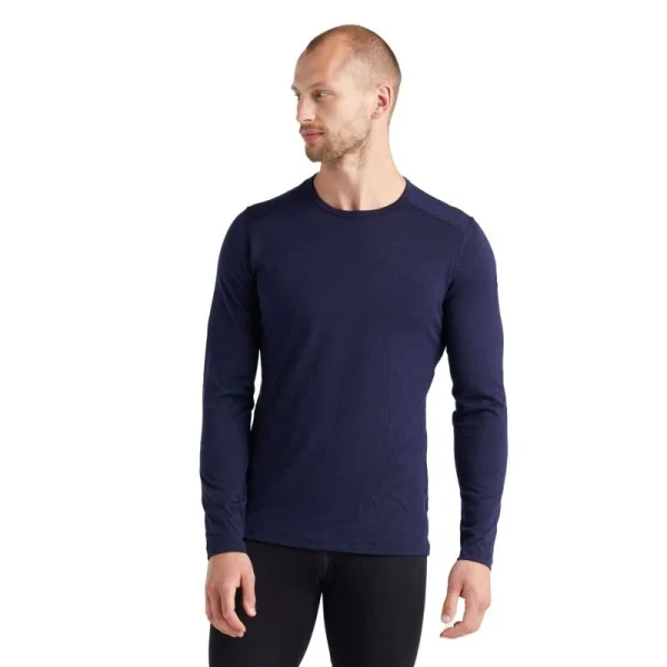 Le moins cher 🧨 Icebreaker 200 Oasis Long Sleeve Crewe – Sous-vêtement mérinos homme I Hardloop 💯 aux meilleurs prix 9