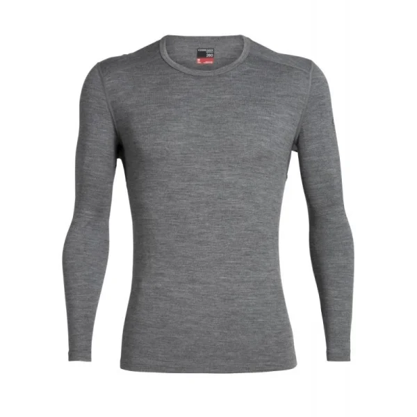 De gros ✔️ Icebreaker 260 Tech Long Sleeve Crewe – Sous-vêtement mérinos homme I Hardloop 🛒 de garantie authentique 12