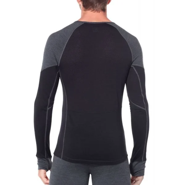 achat pas cher Offres 🤩 Icebreaker Bodyfitzone 260 Zone Long Sleeve Crewe – Sous-vêtement mérinos homme I Hardloop ⌛ 4