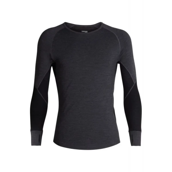 achat pas cher Offres 🤩 Icebreaker Bodyfitzone 260 Zone Long Sleeve Crewe – Sous-vêtement mérinos homme I Hardloop ⌛ 1