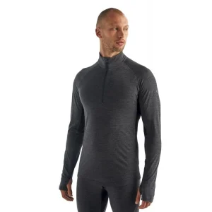 Authenticité garantie Remise 🤩 Icebreaker Bodyfitzone 260 Zone Long Sleeve Half Zip – Sous-vêtement mérinos homme I Hardloop 😍 28