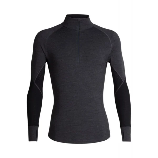 Authenticité garantie Remise 🤩 Icebreaker Bodyfitzone 260 Zone Long Sleeve Half Zip – Sous-vêtement mérinos homme I Hardloop 😍 1