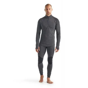 Authenticité garantie Remise 🤩 Icebreaker Bodyfitzone 260 Zone Long Sleeve Half Zip – Sous-vêtement mérinos homme I Hardloop 😍 32