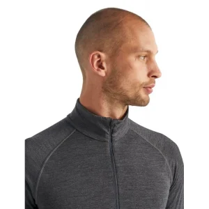 Authenticité garantie Remise 🤩 Icebreaker Bodyfitzone 260 Zone Long Sleeve Half Zip – Sous-vêtement mérinos homme I Hardloop 😍 34