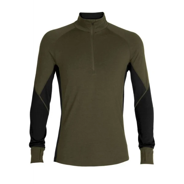 Authenticité garantie Remise 🤩 Icebreaker Bodyfitzone 260 Zone Long Sleeve Half Zip – Sous-vêtement mérinos homme I Hardloop 😍 15