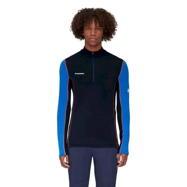 Nouveau ⌛ Mammut Aenergy ML Half Zip Pull – Sous-vêtement thermique homme ❤️ fashion pas cher 8