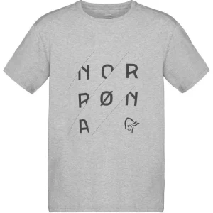 Coupon 👍 Norrona /29 Cotton Slant Logo – T-shirt homme 👍 mode 9