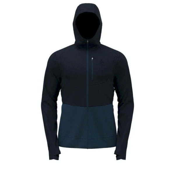 prix abordable Promo 🔥 Odlo Ascent Performance Wool X-Warm – Sweat à capuche homme 😉 1