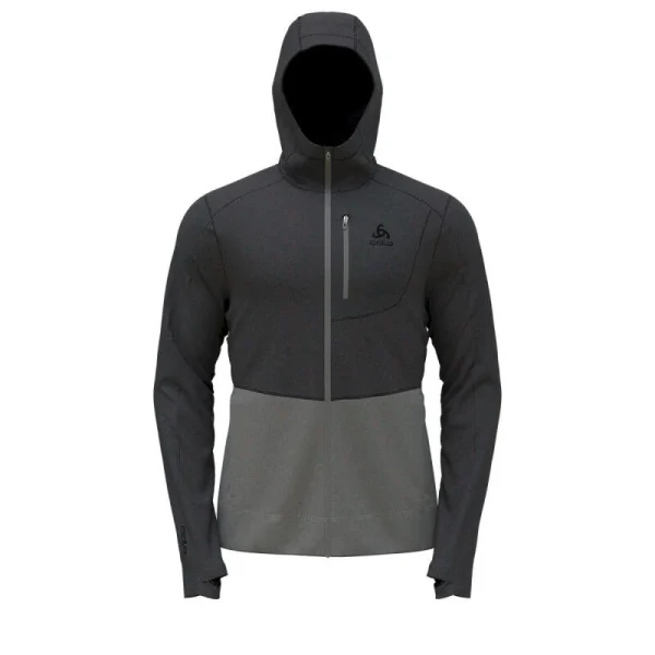 prix abordable Promo 🔥 Odlo Ascent Performance Wool X-Warm – Sweat à capuche homme 😉 4