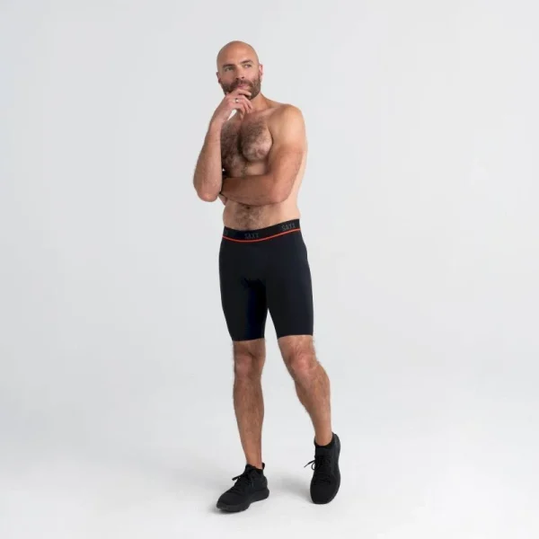 Satisfait ou Remboursé Sortie 🥰 Saxx Kinetic Light Compression Mesh Long Leg – Boxer homme 🥰 4