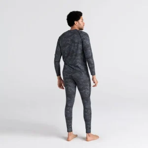 Budget 🔔 Saxx Quest Quick Dry Mesh Long Sleeve – Maillot homme 👏 commentaire favorable 12