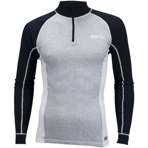 offre spéciale Offres 🔔 Swix Racex Bodywear 1/2 Zip – Sous-vêtement technique homme 🎉 1