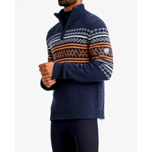 soldes pas cher Meilleure vente 🤩 We Norwegians Setesdal ZipUp Pullover – Pull en laine mérinos homme 🌟 14